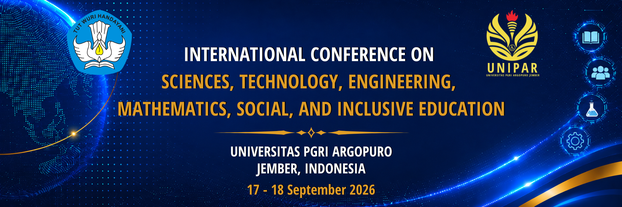 International Conference on Sciences, Technology, Engineering, Mathematics, Social, and Inclusive Education 